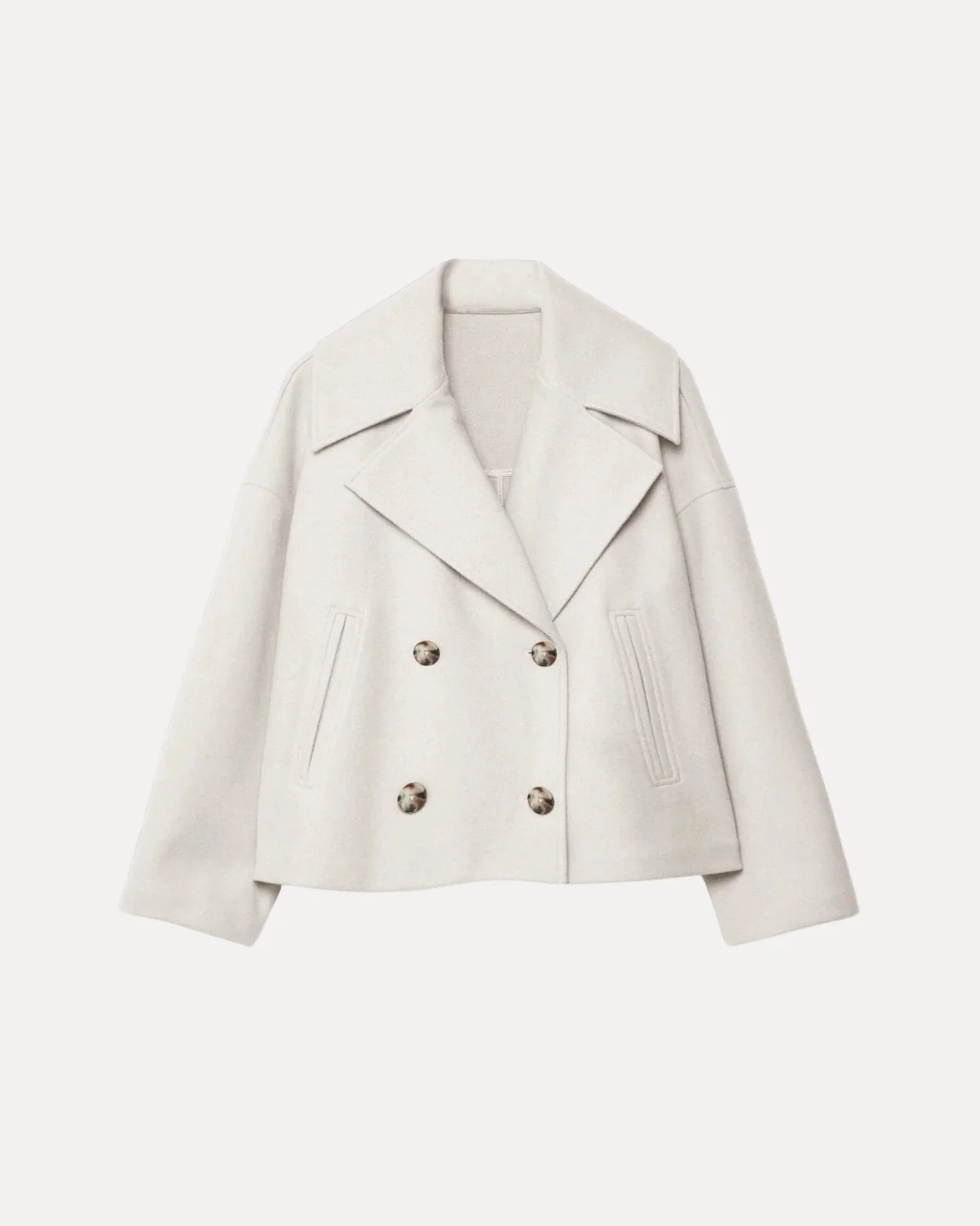 Heritage Cropped Wool Coat