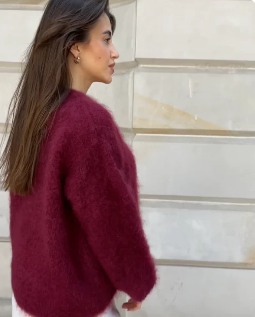 Oversized Sweater Mohair Blend - Image 15