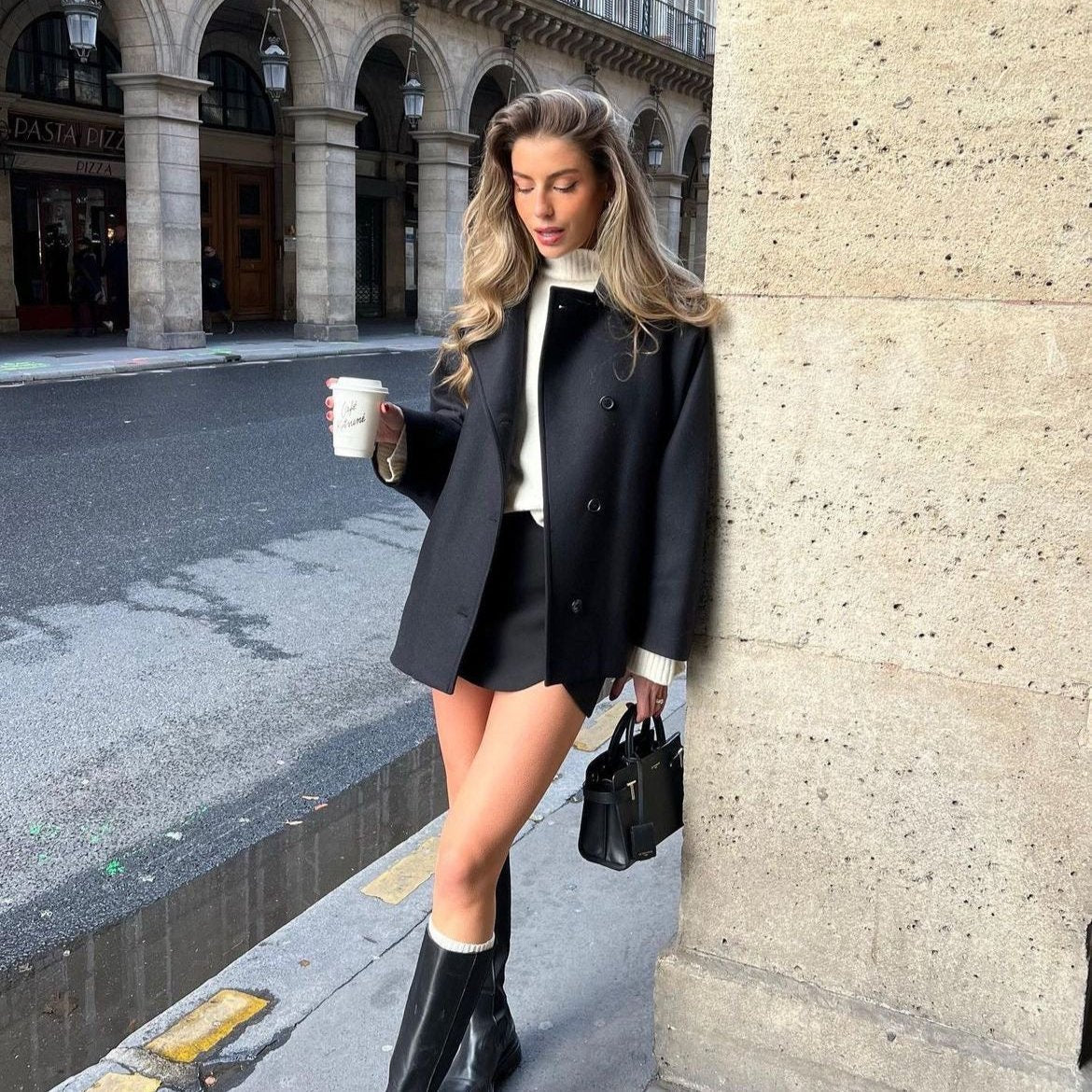 Oversized wool coat™ - Image 5