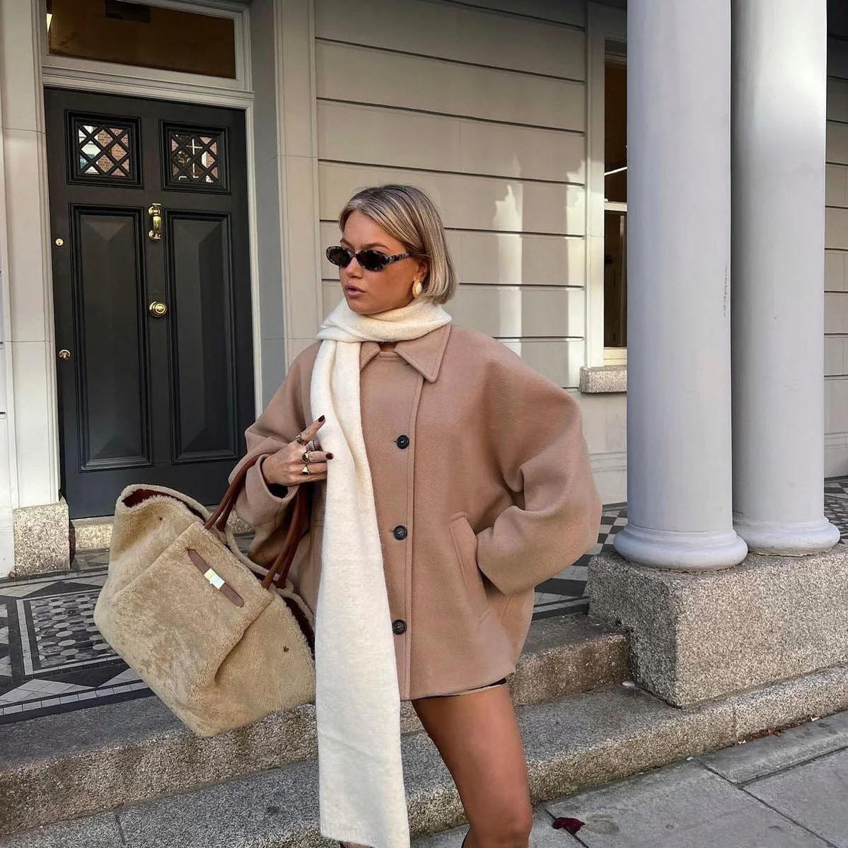 Oversized wool coat™ - Image 7