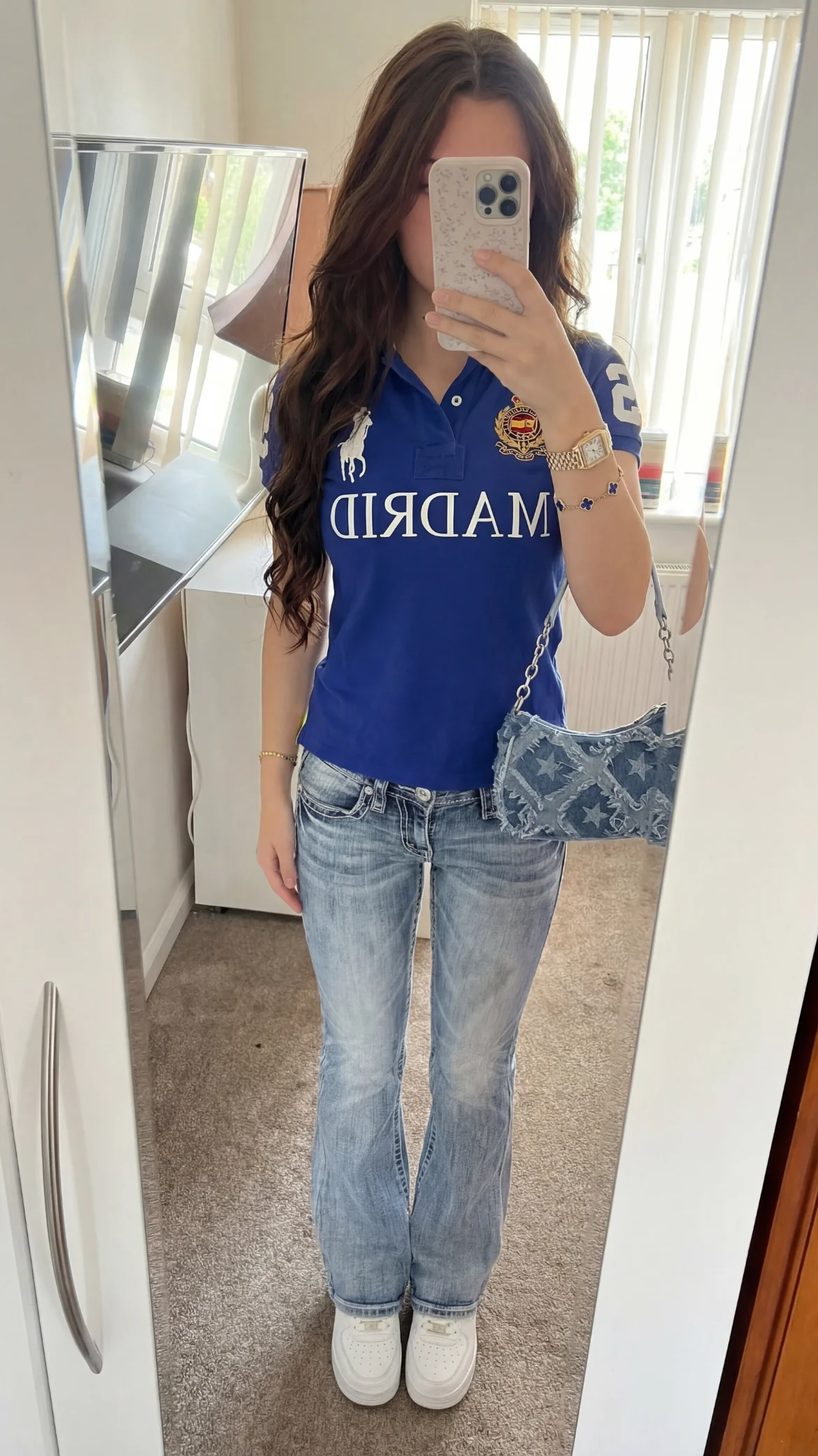 Vintage Bootcut Denim Jeans - Image 4