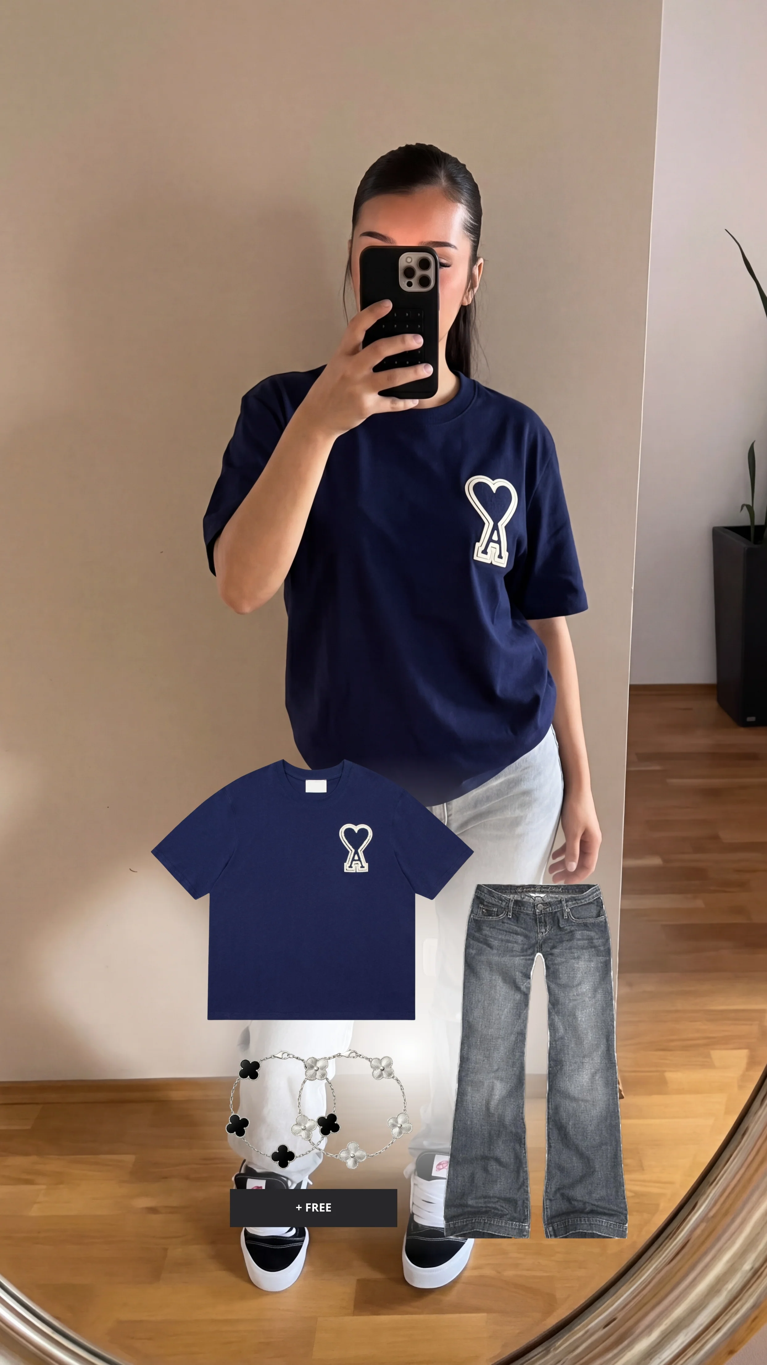 VIRAL OUTFIT - Clean Navy - Image 2