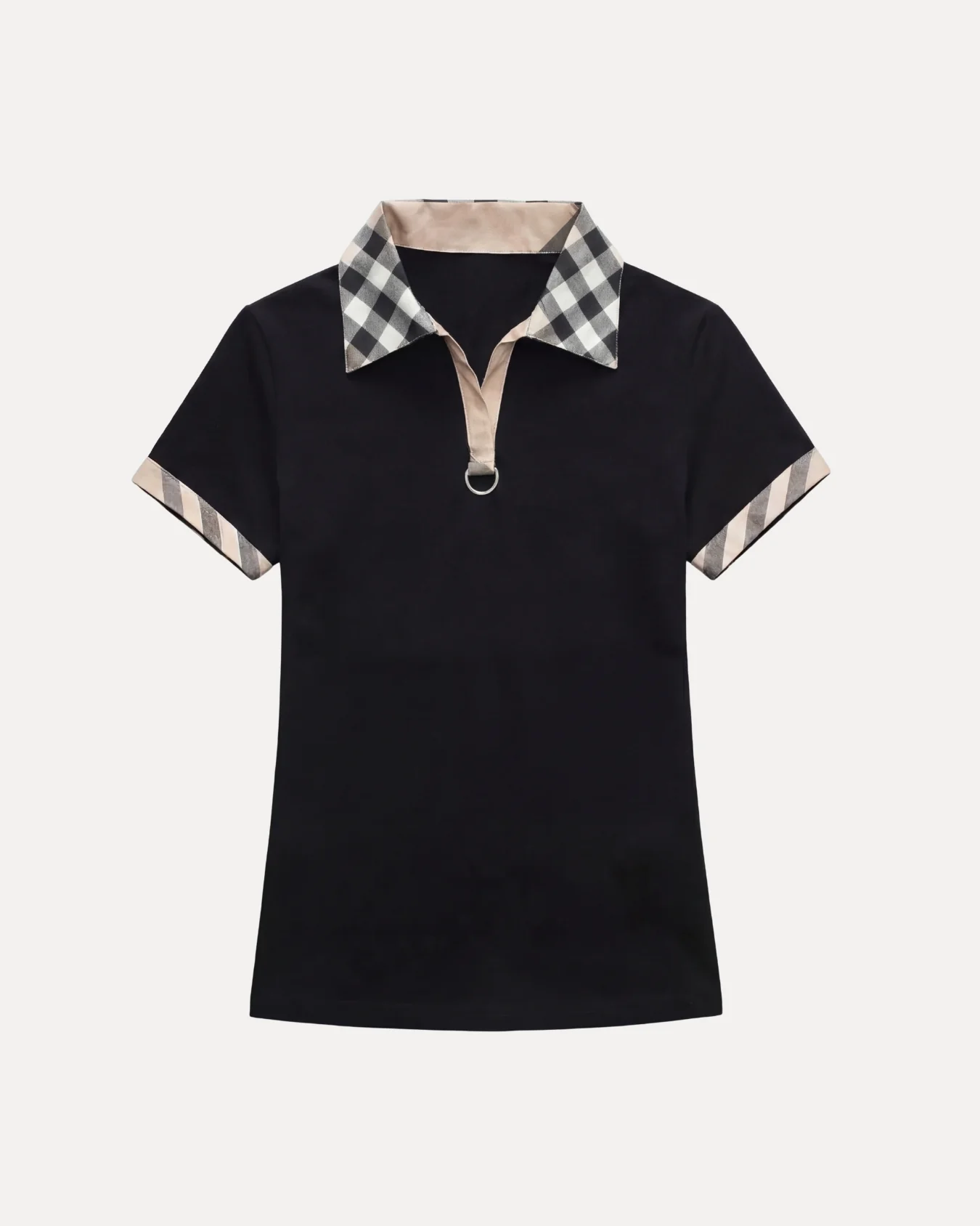 Checked Polo